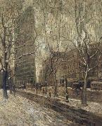 Ernest Lawson The Flatiron Building china oil painting artist